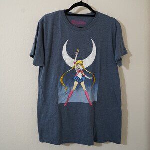 Sailor Moon Graphic Tee - Blue